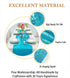 ShinyBeauty Sequin Table Runner Turquoise 12x108-Inch Aqua Party Runner 30Th Birthday Decorations...