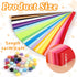 Bouiexye 1080 Sheets Star Paper, 27 Colors Solid Color Paper Star Strips Double Sided Lucky Origami Star Paper Strips for Hand Art Crafts Stress R...