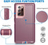 Anloes Case for Samsung Galaxy Note 20 Ultra 5G, Phone Case Heavy Duty Shockproof Dustproof Rugged Defender Protective, 3 in 1 Bumper Cover Purple...