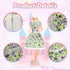25 PCS Doll Clothes for 11.5 inch Girl Doll Including 3 Flower Dress 2 Seqien Dress 3 Casual Wear 2 Fashion Dress 2 Swimwear 10 Pair of Shoes Birt...