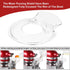 Pouring Shield for KitchenAid-Secure Pouring Shield with Removable Pour Spout for KitchenAid 4.5-5 Quart Tilt-Head Stand Mixers, Splatter Guard Fi...