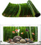 Aquarium Décor Backgrounds Bamboo Forest Nature Scenery Pattern Fish Tank Background Aquarium Sticker Wallpaper Decoration Picture PVC Adhesive Po...
