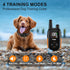 Dog Shock Collar - Electric Dog Training Collar with Remote, Rechargeable E-Collar with 4 Training Modes, Security Lock for All Breeds, Sizes...