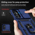 for Samsung Galaxy A35 5G Case with Camera Lens Cover, HD Screen Protector, 10 FT Military Grade Drop Protection, Magnetic Ring Holder Kickstand P...