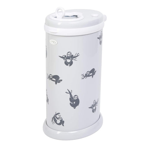 Ubbi Sloth Peel and Stick Decal Stickers, Decorative Sticker for Diaper Pail or Baby Nursery...