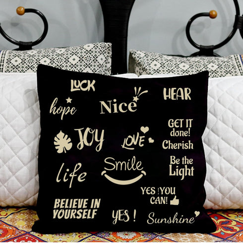 Inspirational Word Stencils,4 Pcs Words & Quote Templates 8 x 11.7 Inch Reusable Stencils for Painting on Wood, Fabric, Paper, Wall DIY Drawing Cr...