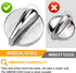 AMI PARTS Fit for G-E Profile Stove Knobs WB03K10303 Gas Stove Knobs Replacements - (Not Universal) Surface Burner Control Knob Replace WB03K10208...