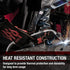 Lincoln Electric Traditional MIG/Stick Welding Gloves | 14" Lined Leather | Kevlar Stitching | K2979-ALL, Black, Red...