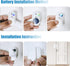 Door/Window Contact Sensor,Protection Entry Sensor,Compatible with TUGARD Security Alarm System Base Station,Door/Window Sensor…...