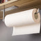 SUNTECH Paper Towel Holder Under Cabinet - Self Adhesive Towel Paper Holder Stick on Wall for Kitchen, Bathroom Paper Towel Holder Organizer&Stora...