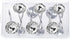 HBlife 12 Pcs Acrylic Decorative Rolling Diamond Shower Curtain Hooks Rust Proof Rhinestones Crystal Bling Shower Curtain Hooks for Curtain and Sh...