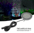 LED Aquarium Air, Light Control Changing Lamp Fish fish tank bubbler Bubble Stone Tank Decoration US Plug 100 240V...