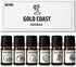 Essential Oils Set Gold Coast Series Set of 6 100% Pure Oils kit - Sweet Orange, Grapefruit, Lemon, Coconut, Tea Tree, Eucalyptus 10ML Suitable fo...