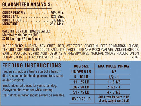 Milo's Kitchen Homestyle Dog Treats, Chicken Meatballs, 10 Ounce, High Protein, No Artifical Flavors...