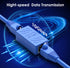RJ45 Coupler Ethernet Adapter for Projector and Television, Blue 2 Pack, Category 6...