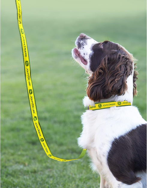 John Deere Pet Leash. Licensed Dog Leash, Large Leash for Dogs & Cats. A Shiny & Colorful Dog & Cat Leash Licensed by John Deere for All The Farme...
