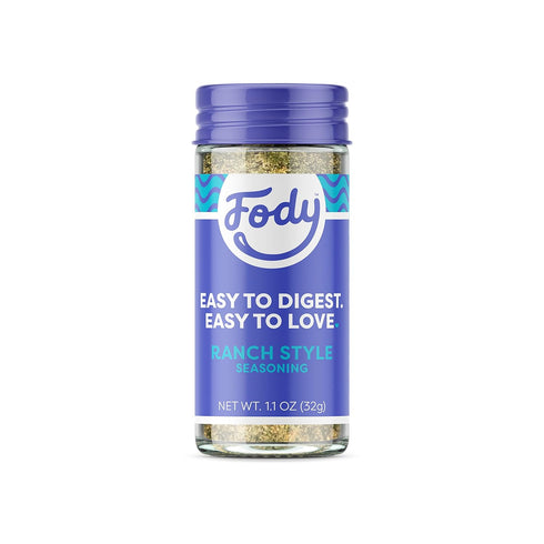Fody Foods Ranch Seasoning, Flavorful Grilling Seasoning, Low Fodmap Certified, Sensitive Recipe, Gut & IBS Friendly, 1.1 Ounce...
