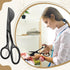 2 Pieces Duckbill Shears 6 and 7 Inches Duckbill Applique Scissors Bent Curved Offset Handle Duckbill Scissors for Carpet Pile, Art, Crafting, Fab...