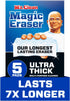 Mr. Clean Magic Eraser Ultra Thick Multi Purpose Cleaner, Magic Eraser Sponge Multi Surface Cleaner, 5ct...