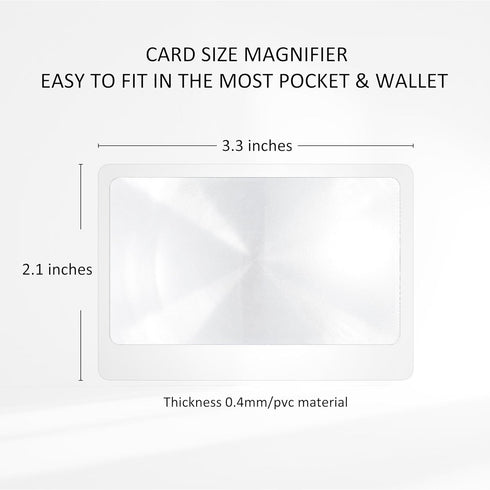 MAGDEPO 3X Magnifying Glass Pendant Necklace (Silver) Portable Magnifier 1.5" Round Lens Stylish Accessories for Women, Seniors, and Elderly Readi...
