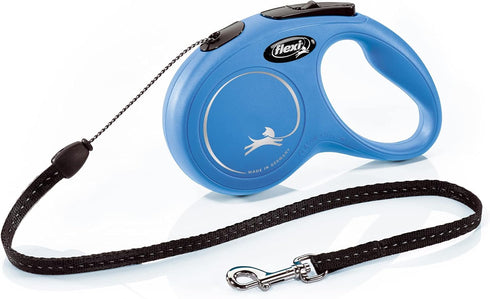 Flexi New Classic Retractable Lead Cord, Small, Blue, Multi...