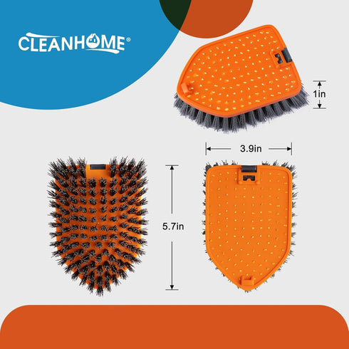 Tile Scrubber Brush Replacement Head 2 Pieces?Fit for ASIN:B09GF2LSZ8...