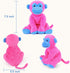 Unique Ape Monkey Stuffed Animals Plush Toys, Soft Cute Monkey Orangutan Toy for Toddlers Child Kids Babies Birthday Gift, 7.9" Pink...