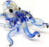 Octopus Miniature Figurines Animals Hand Blown Color Glass Art Collectible Gift Decorate 3.25" (Blue Tone)...