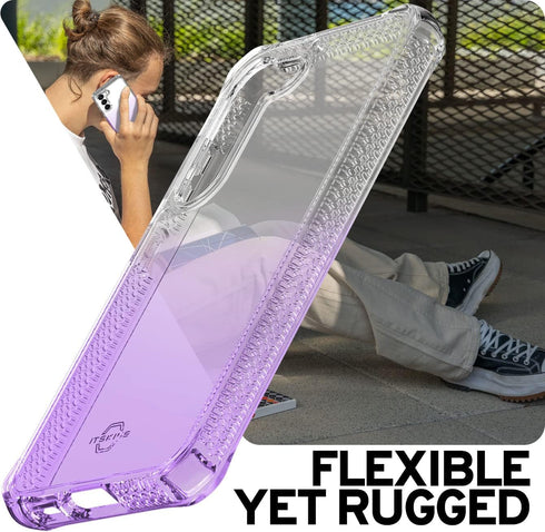 Itskins for Samsung Galaxy S23+ HYBRID R // OMBRE Protective Phone Case, Slim Hybrid Case, Anti-Yellowing, and Heavy Duty Shockproof Cover, Milita...