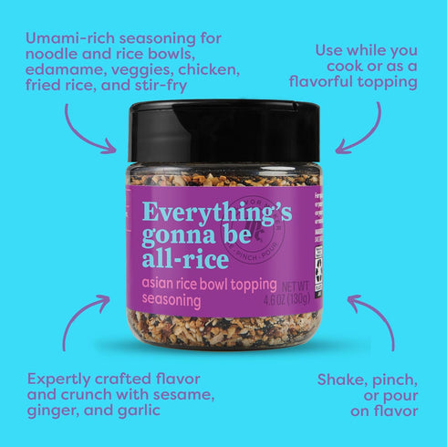 McCormick Asian Rice Bowl Topping Seasoning, Flavor Maker, 4.6 oz...