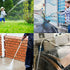 High Pressure Hydro Jet Wand, Extendable Garden Sprayer 2 in 1 Power Washer Attachment Water Hose Nozzle Car Washer Glass Cleaning Tool Window Wat...