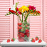 VIDELLY 20 Pieces Artificial Strawberries Fake Strawberries Lifelike Red Realistic Plastic Fruit for Kitchen Party Decoration Photo Prop,S Size...