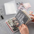 80Pages/ 2Set A6 Clear Stamps Storage Embossing Folder Storage Photo Storage Album Seal Bags Storage Keeper Cards Folder Storage Bag for DIY Scrap...