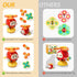 3Pcs Suction Cup Spinner Toy for Baby High Chair Toys 6-12-18,Baby Toys 6 to 12 Months Infant Helicopter Spinning Bath Toys Montessori Toys for 1 ...