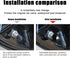 4 Pack Car Valve Stem Caps, Skull Tire Air Valve Caps for Car, Universal Tire Wheel Rim Dust Covers (Black & White)...