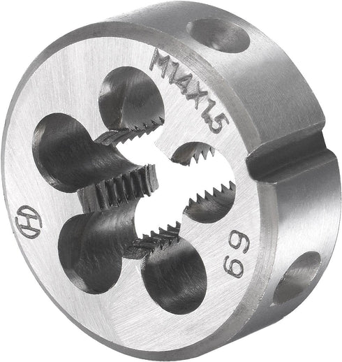 uxcell M14 x 1.5mm Metric Tap and Die Set, Machine Thread Screw Tap with Round Threading Die, Tap & Die Kit for Nut Screw Bolt Thread Repair...