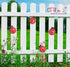 GIFTME 5 Metal Garden Yard Art Decorative 4 Pack Ladybugs Outside Garden Wall Sculptures(RED)...
