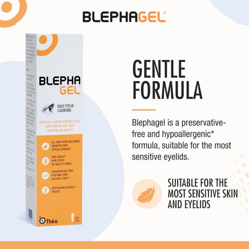 Blephagel Preservative Free Gel, 30 g...