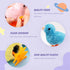 2-PCS Chicken Plush Wind Up Toys for Kids and Toddlers, Wind Up Easter Toys for Easter Egg Fillers, Goody Bag Stuffer - Soft Kawaii Windup Baby Ch...