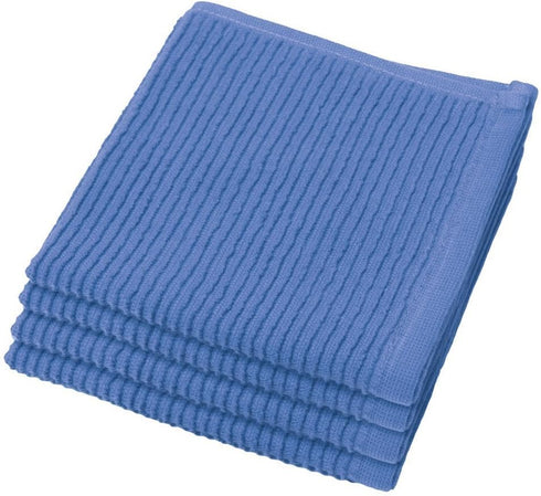 Now Designs Ripple Kitchen Dishcloth, Set of 4, Royal Blue...