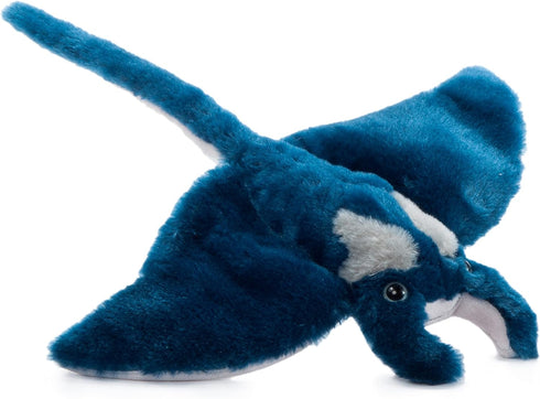 The Petting Zoo Manta Ray Stuffed Animal Plushie, Gifts for Kids, Wild Onez Sealife Animals, Stingray Plush Toy 15 inches from Tip of Tail to Head...