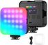 NEEWER Magnetic RGB Video Light, 360° Full Color RGB61 LED Camera Light with 3 Cold Shoe Mounts/CRI 97+/20 Scene Modes/2500K-8500K/2000mAh Recharg...