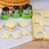 Vegetable Cutters Shapes Set, 20pcs Stainless Steel Mini Cookie Cutters, Vegetable Cutter and Fruit Stamps Mold + 20pcs Cute Cartoon Animals Food ...