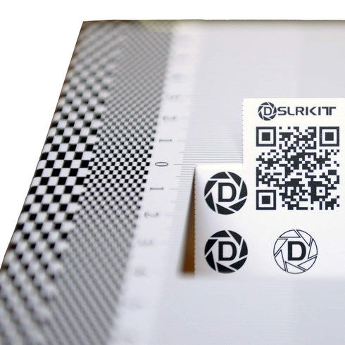 28X18cm Lens Focus Calibration Tool Alignment Ruler Folding Card (Pack of 2)...
