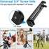 4"-12.9" Tablet Phone Mount for Tripod, Universal Tripod Mount Adapter for Cell Phone Pad Kindle, Tablet Tripod Mount with 1/4" Screw, Compatible ...