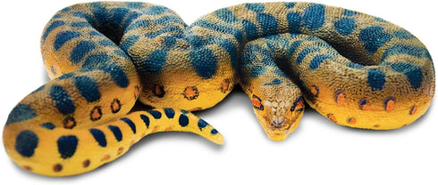 Safari Ltd. Green Anaconda Figurine - Detailed 6" Plastic Model Figure - Fun Educational Play Toy for Boys, Girls & Kids Ages 3+...