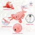 Mity rain Interactive Dog Toys, Wiggly Lobster Dog Toy to Keep Them Busy, Moving Dog Toys for Indoor&Outdoor, Rechargeable Floppy Pet Toys for Sma...