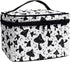 Gothic Mushroom Makeup Bag Large Opening Design Makeup Bag Cosmetic Organizer Storage Case Makeup Organizer Bag for Travel with Makeup Brushes Com...