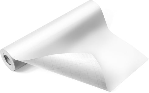 Glossy White Adhesive Vinyl Roll - Huge Permanent Vinyl Sheets 12"x40FT - Best Vynil Wrap Works With Cricut...