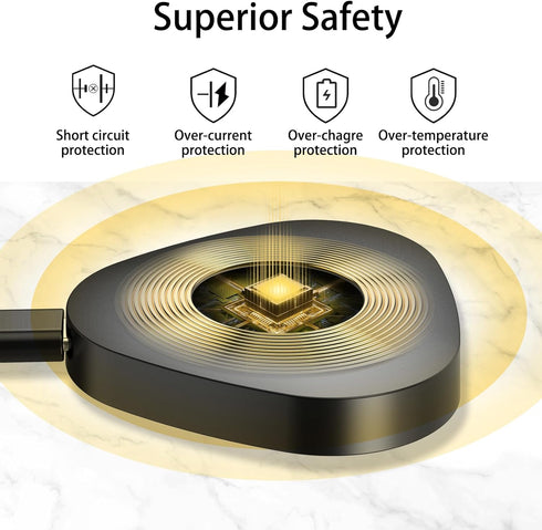 Wireless Charger Compatible with Sonos Roam Gen 2nd/1st, Magnetic Charging Base, Power up Charging Dock for Portable Bluetooth Speaker for Sonos R...